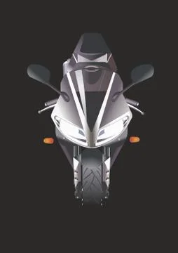 Moto poster Stock Illustration