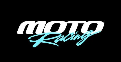 Moto Racing Performance Lettering - Dynamic Sport Typography Vector Stock Illustration