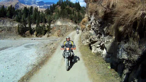 Motobike 17 Stock Footage 22481896
