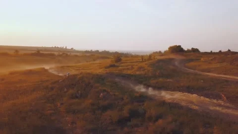 Motocross aero1 Video stock 156773306