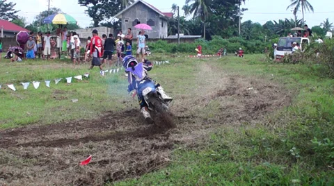 Motocross Crashes Stock Footage 31742546