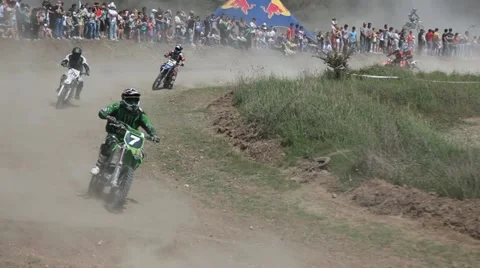 Motocross Stock Footage 10979458