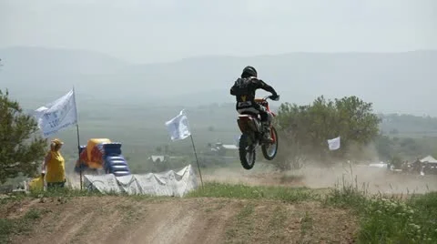 Motocross Stock-Footage 10982967