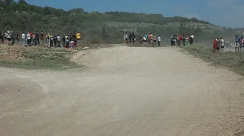 Motocross. Stock Footage 10983898