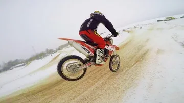 Motocross Stock Footage 85704235