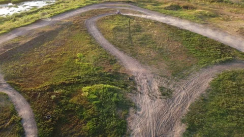 Motocross Stock Footage 164699584