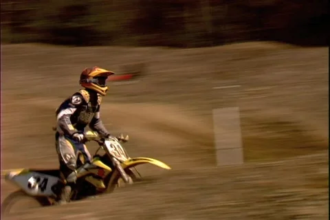 Motocross Jump Video stock 98860