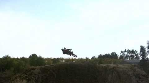 Motocross Jump Stock-Footage 566320