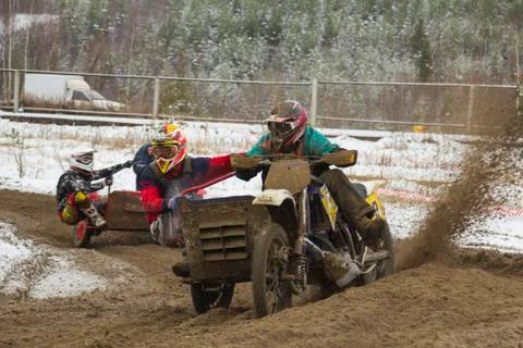 Motocross. Fotos Stock