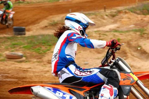 Motocross Foto stock