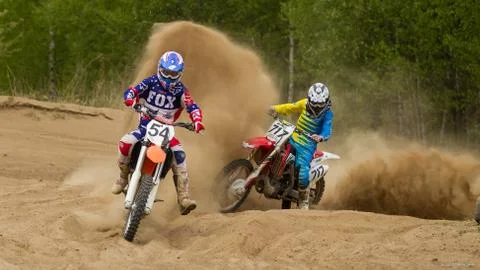 Motocross Foto stock