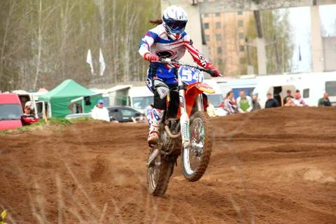 Motocross Foto stock