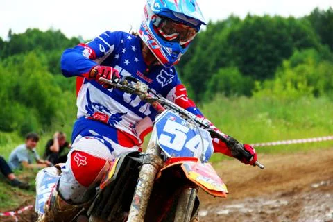 Motocross Foto stock