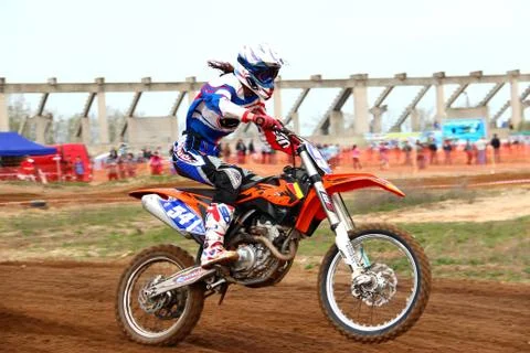 Motocross Foto stock