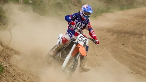 Motocross Foto stock