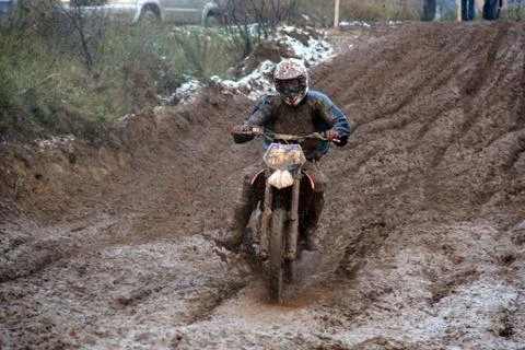 Motocross Foto stock