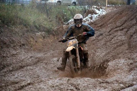 Motocross Foto stock