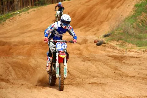 Motocross Foto stock