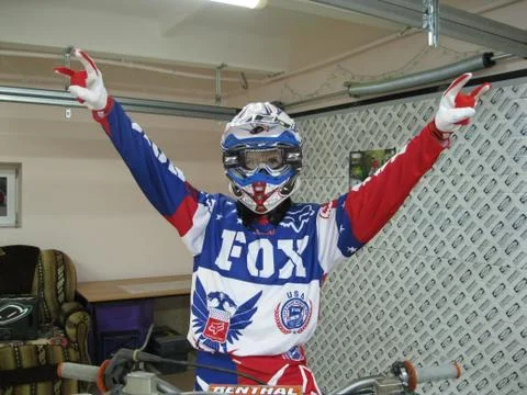 Motocross Foto stock