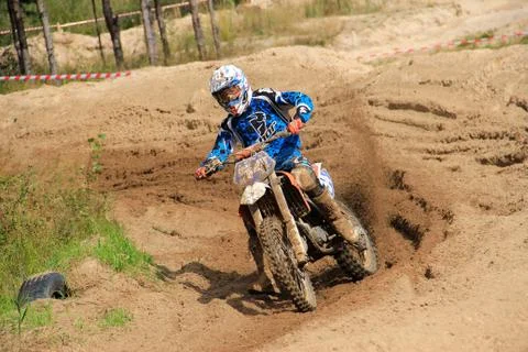 Motocross Foto stock