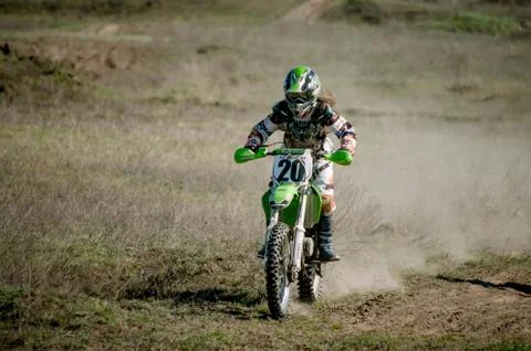 Motocross. Stock Photos