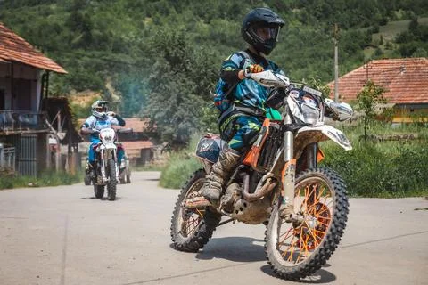 Motocross Foto stock