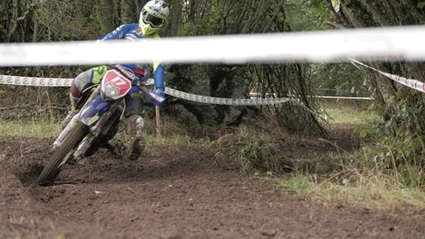 Motocross Race Stock Footage 221496738