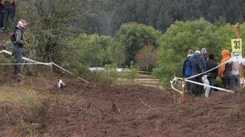 Motocross Race Stock-Footage 221496870