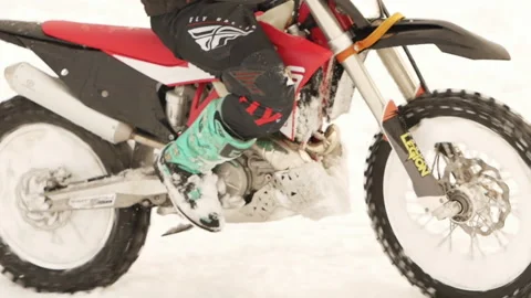 Motocross racing Stock Footage 166559462