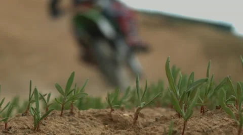 Motocross track Stock Footage 50997206