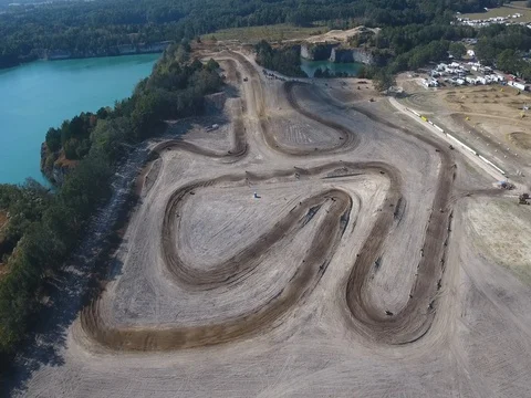 Motocross track 스톡 동영상 70140221