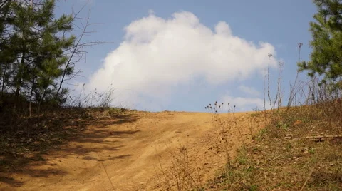 Motocross Training in nature Stock Footage 63546153