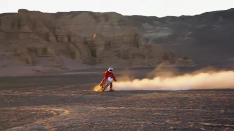 Motocrosser Stock Footage 235106633