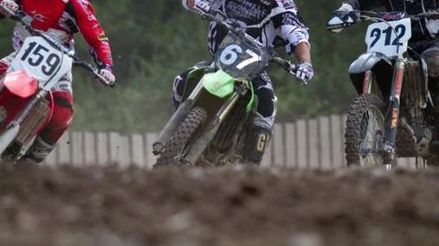 Motocrosser Stock Photos