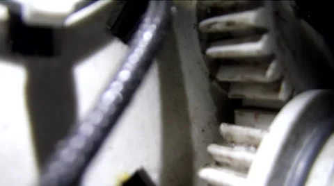 Motor and machine Vídeo Stock 49244068