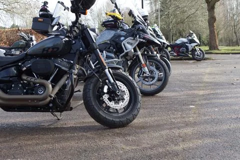 Motor Bikes Stock Photos