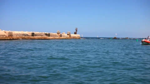 Motor boat Stock Footage 25787247