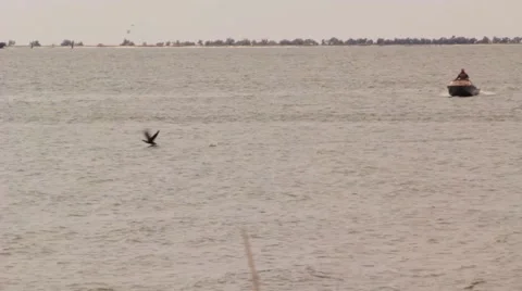 Motor boat Stock Footage 40675304