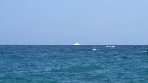 Motor boat Stock Footage 80386229