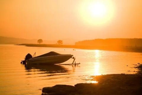 Motor boat Stock Photos