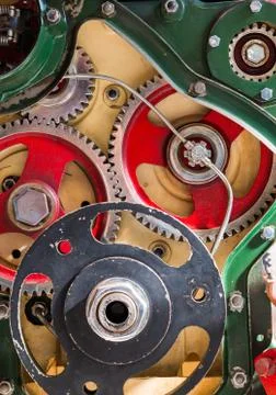 Motor Cogs Stock Photos