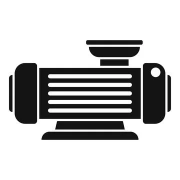 Motor compressor icon simple vector. Air machine Ilustração Stock