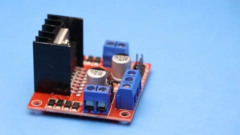 Motor driver control circuit which is used for dc motor and stepper motors 스톡 동영상 150261046