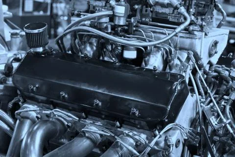 Motor engine Stock Photos