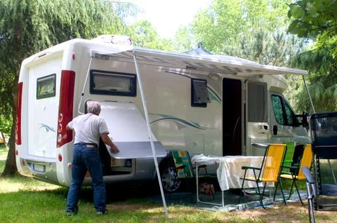 Motor home Stock Photos