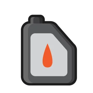 Motor Oil Illustrazione stock