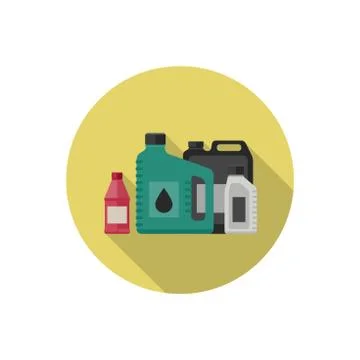 Motor oils icon. Stock Illustration