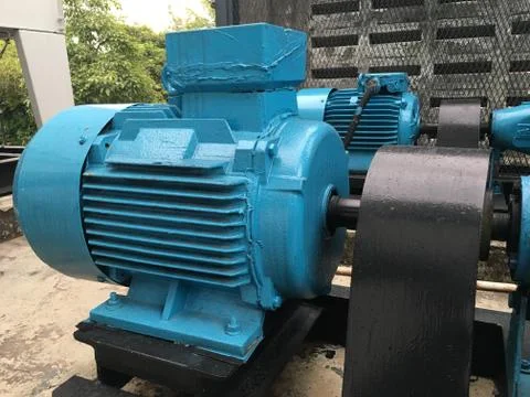 The motor power pump Stock Photos