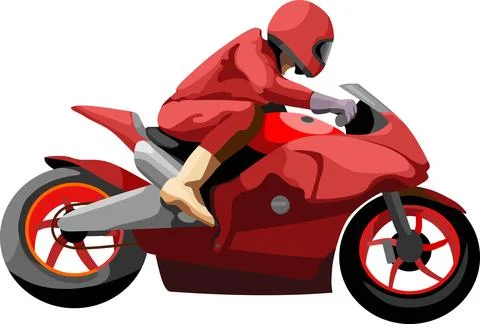 Motor Racing Stock Illustration
