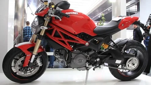Motor show. Dukati Video stock 8651136
